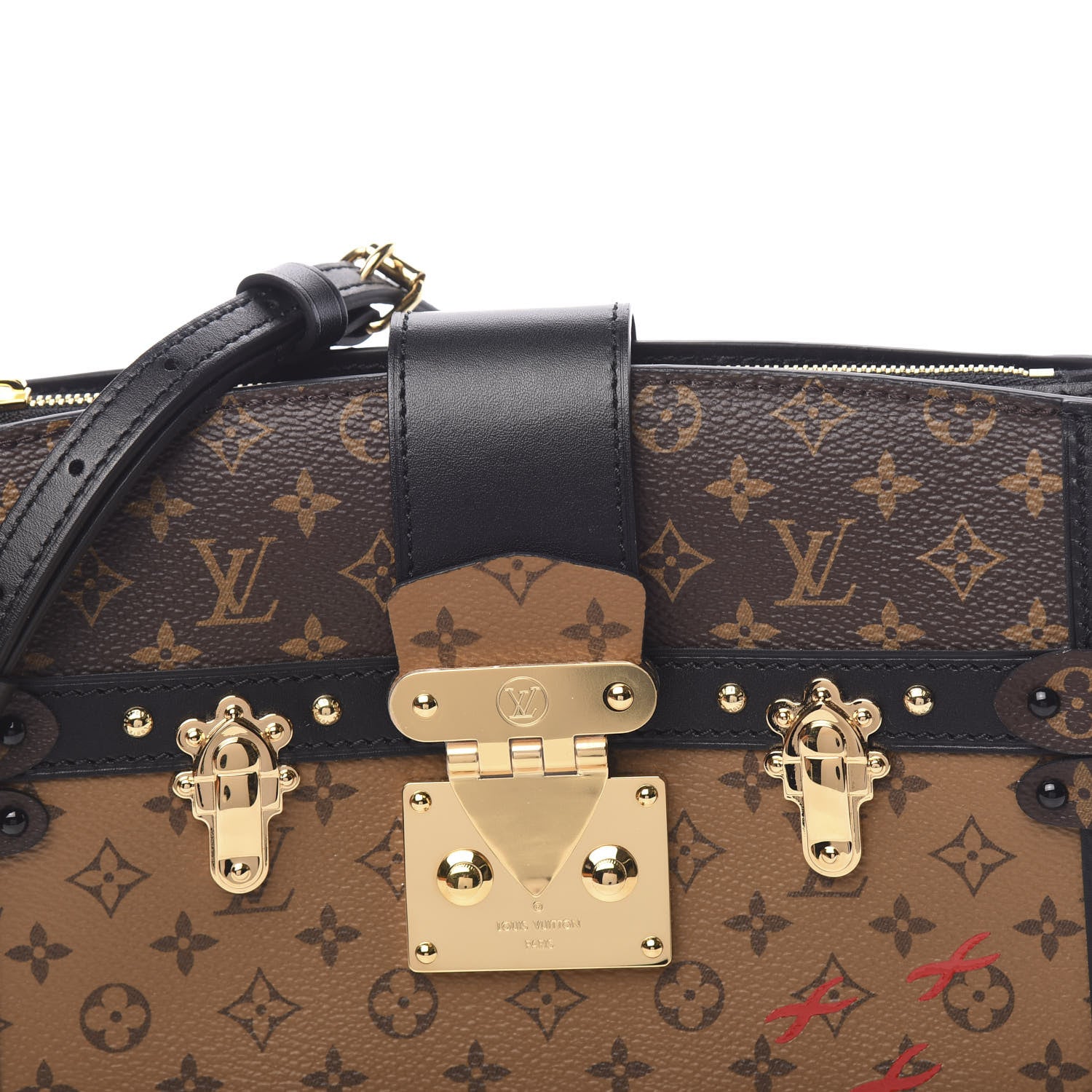 Louis Vuitton Reverse Monogram Trunk Clutch 6 of 9