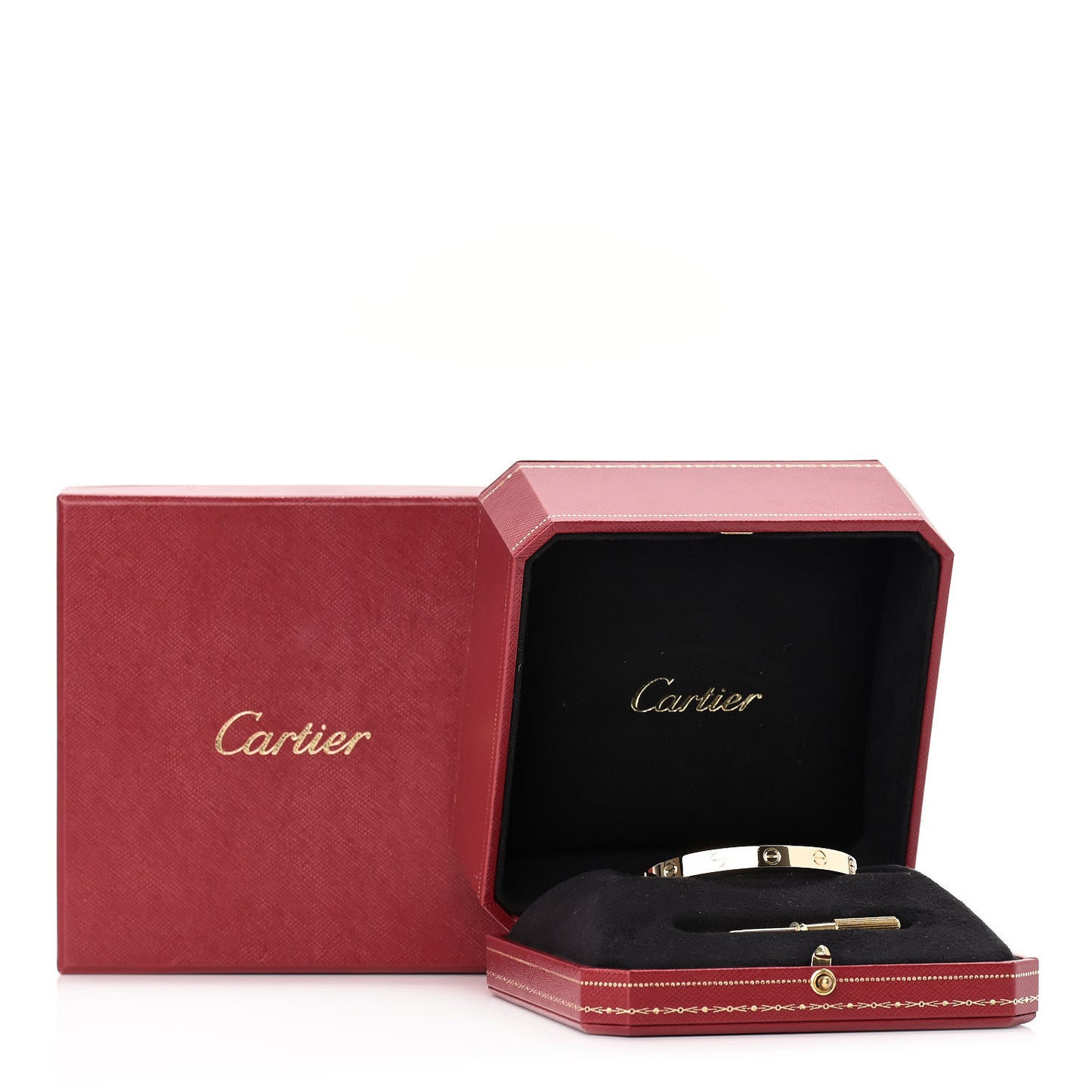 18K Yellow Gold LOVE Bracelet 16