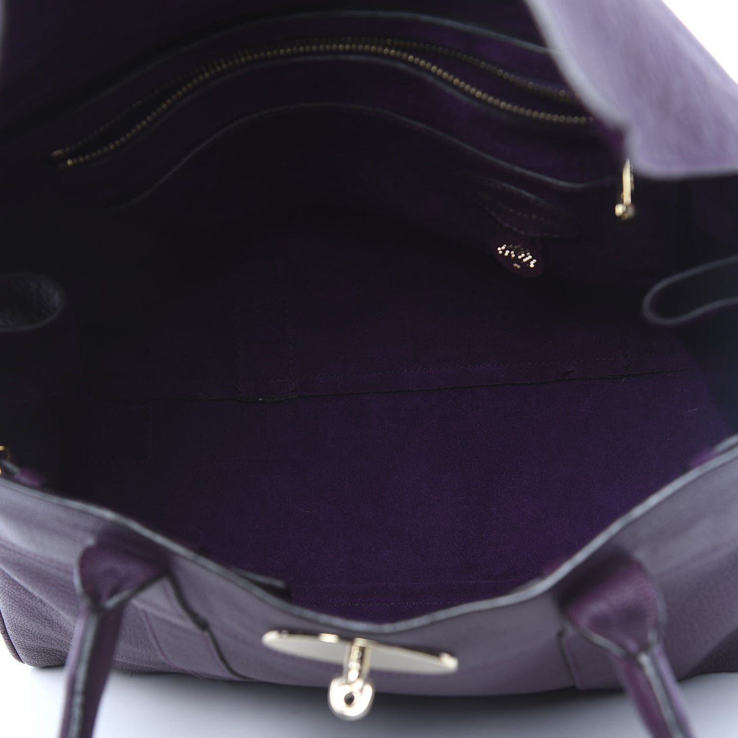 Goatskin Bayswater Aubergine