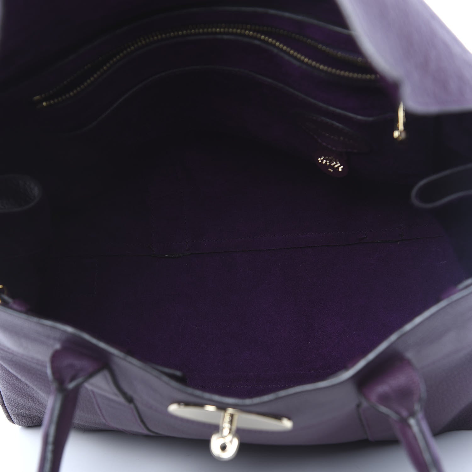 Mulberry Goatskin Bayswater Aubergine 5 of 12
