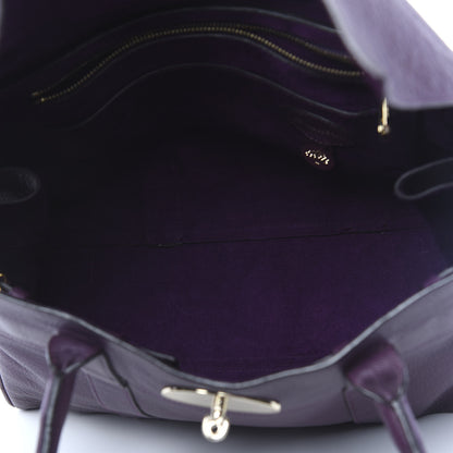 Mulberry Goatskin Bayswater Aubergine 5 of 12
