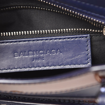 Balenciaga Smooth Calfskin Metallic Patent Giant 12 Silver Hardware Mini City Ultraviolet 8 of 19