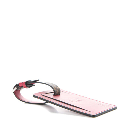 Louis Vuitton Calfskin Monogram Luggage Tag Fuchsia 3 of 5