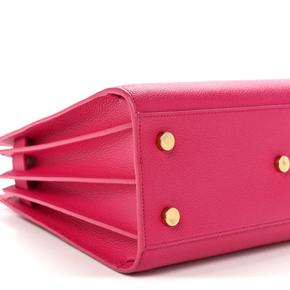 Saint Laurent Calfskin Baby Sac De Jour Fuchsia 8 of 12