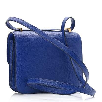Hermes Chevre Mysore Constance 18 Bleu Electrique 3 of 11