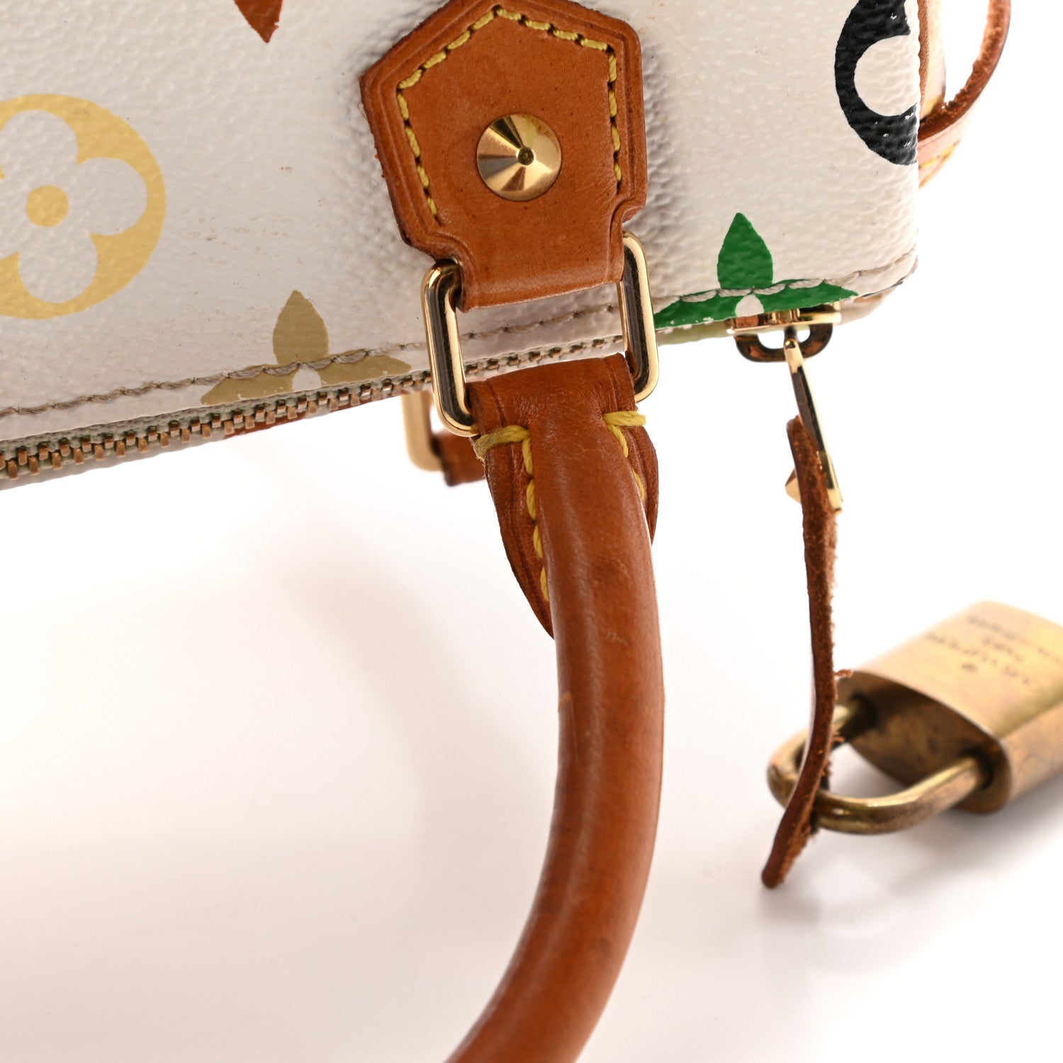 Louis Vuitton Monogram Multicolor Mini Sac HL Speedy White 16 of 23