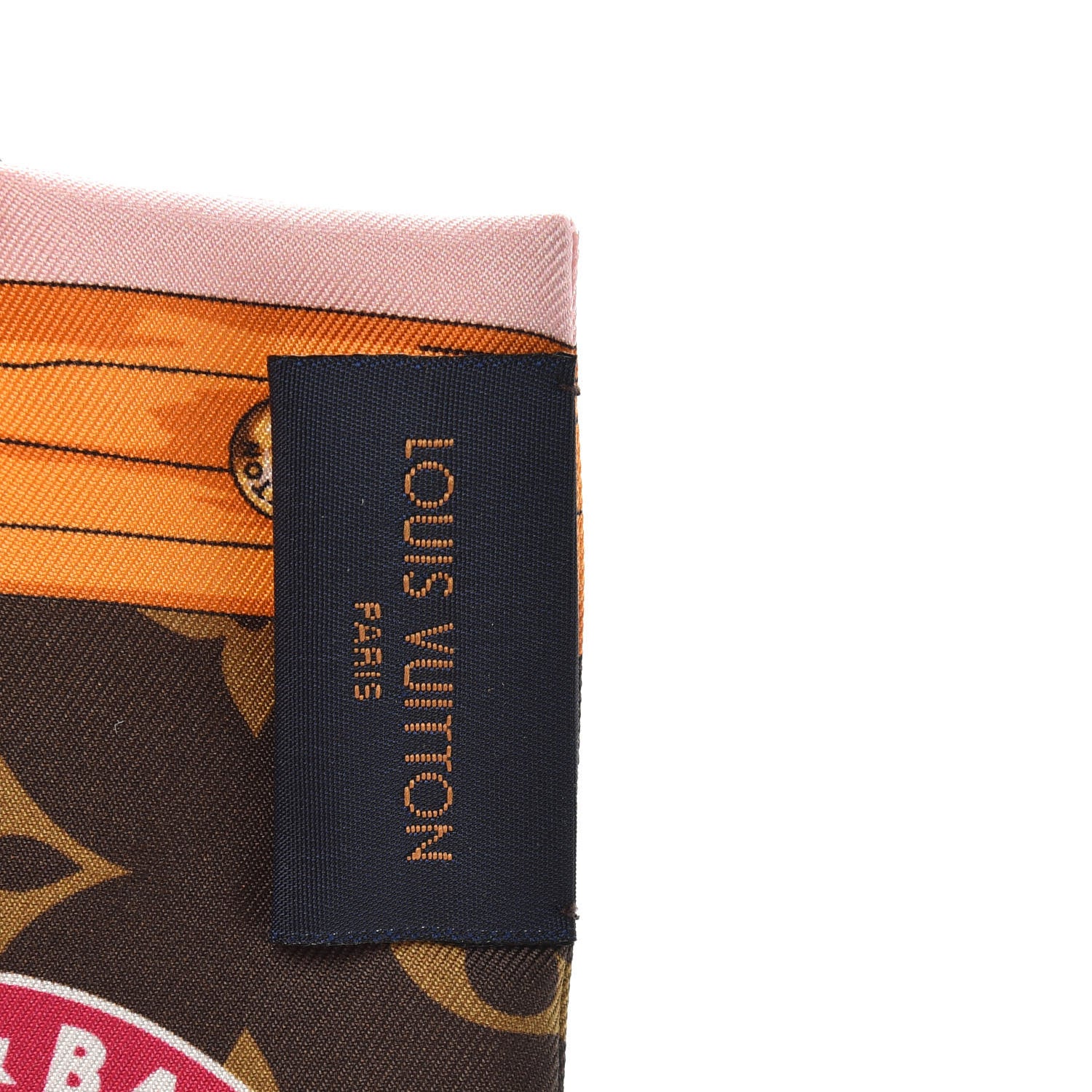 Louis Vuitton Silk Monogram Summer Trunks Bandeau Brown 3 of 4
