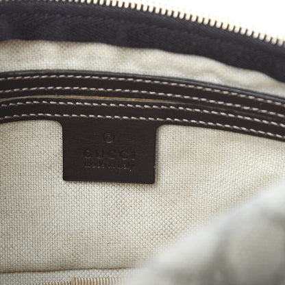 Gucci GG Supreme Monogram Belt Bag Dark Brown 6 of 13