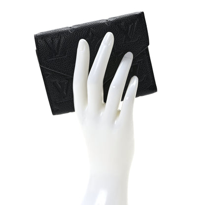 Louis Vuitton Empreinte Victorine Wallet Black 2 of 7