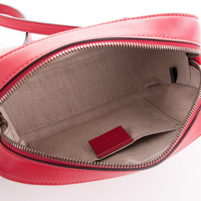 Gucci Calfskin Web Small Webby Bee Shoulder Bag Red 5 of 7