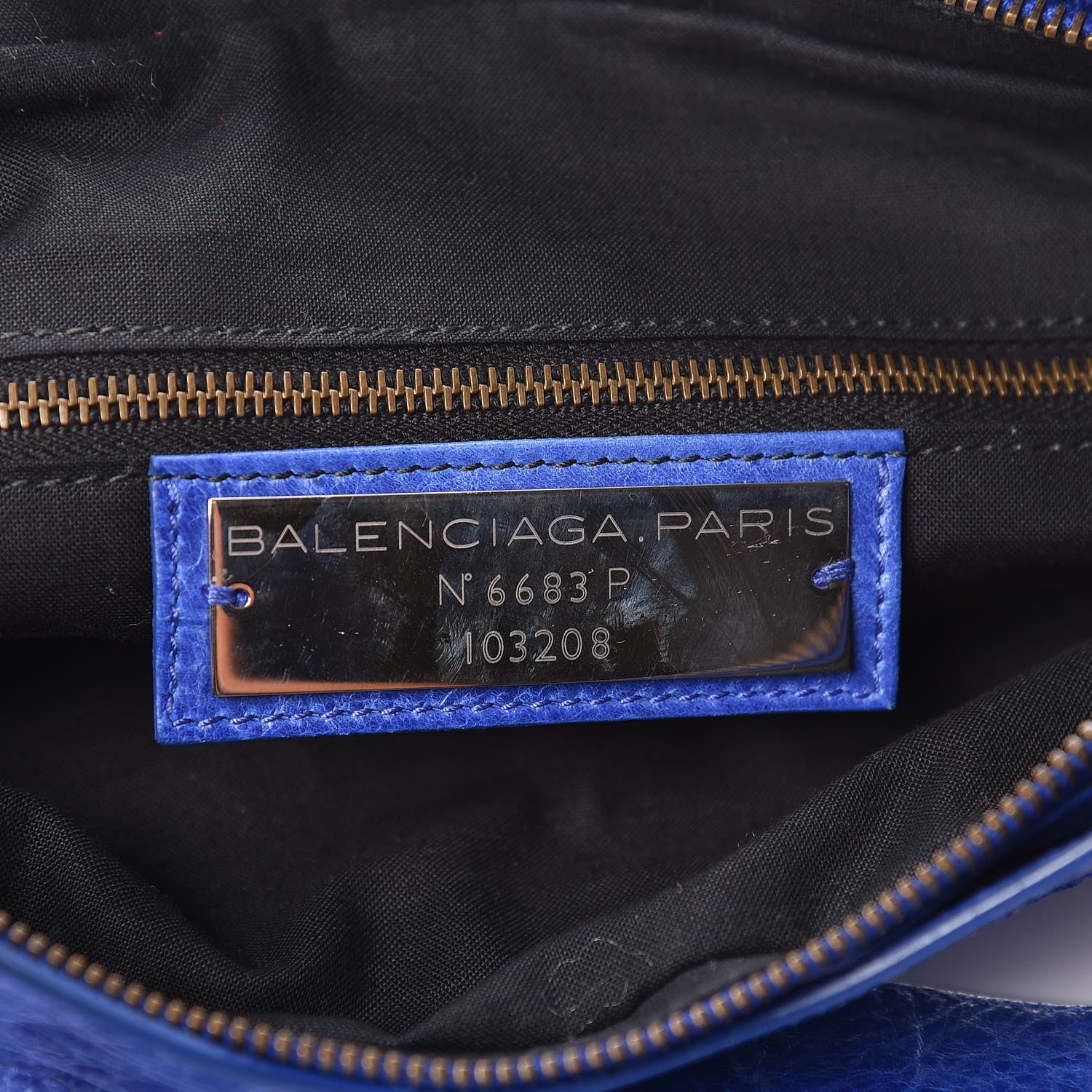 Balenciaga Agneau Classic Hardware First Outremer 8 of 10