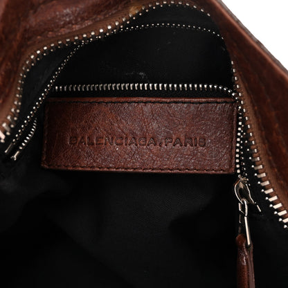 Balenciaga Agneau Giant 21 Silver Hardware City Chataigne 6 of 13