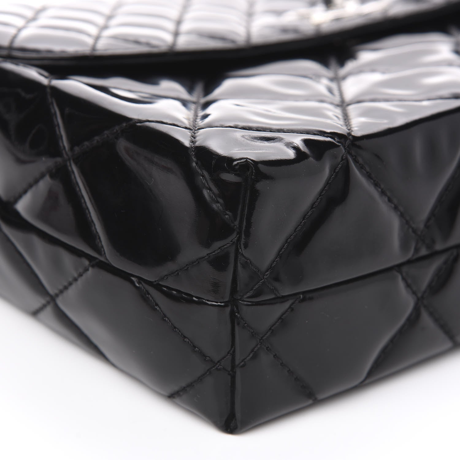 Chanel Vinyl Quilted In the Business Flap Bag Black 8 of 12