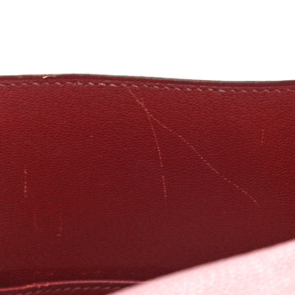 Hermes Togo Tri-Color Kelly Retourne 32 Rouge H Gold Havane 16 of 19