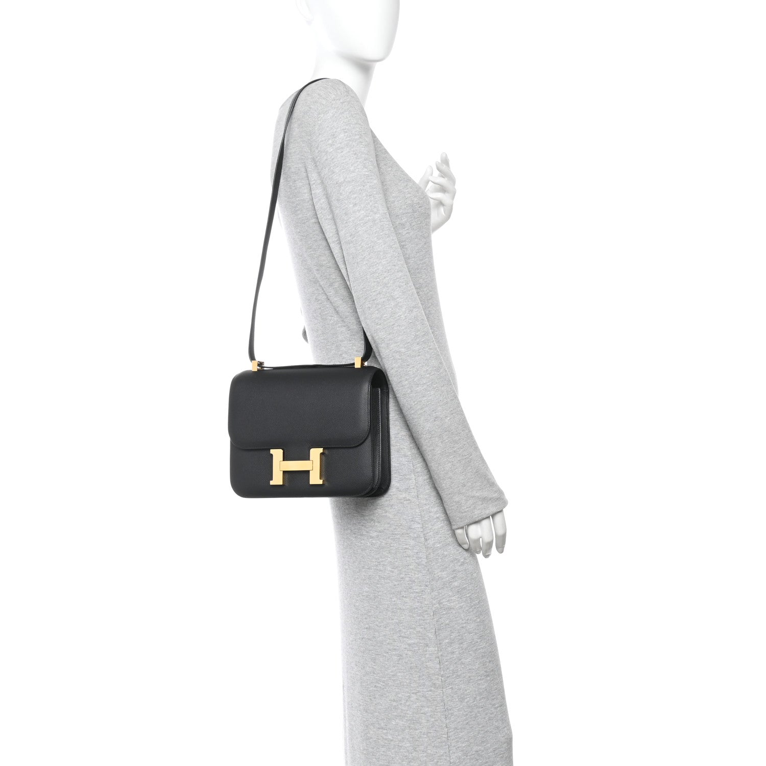 Hermes Epsom Constance 24 Black 2 of 13