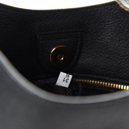 Prada Vitello Daino Hobo Black 9 of 10
