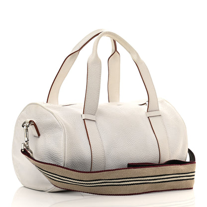 Burberry Calfskin Barrel Bag White 3 of 13