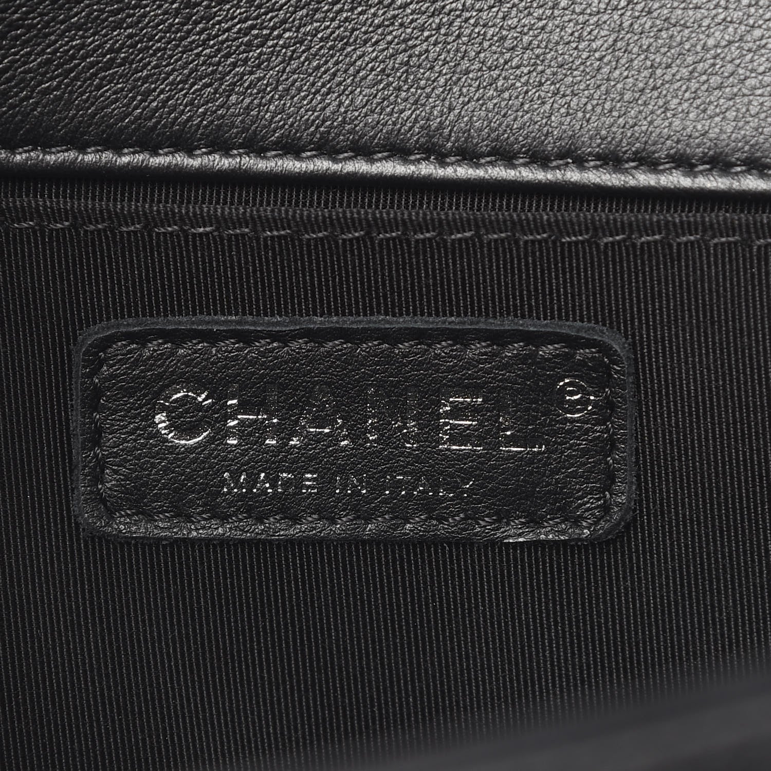 Chanel Calfskin Quilted Medium Boy Flap Black 6 of 11