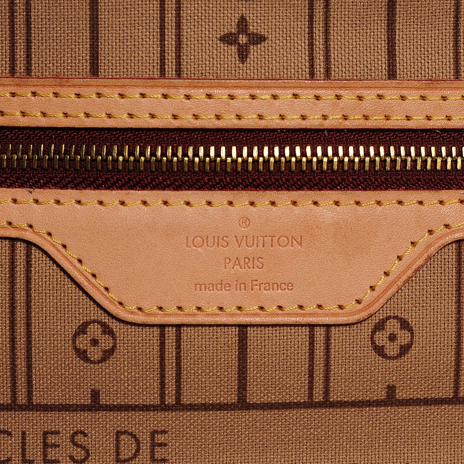 Louis Vuitton Monogram Neverfull MM 5 of 6