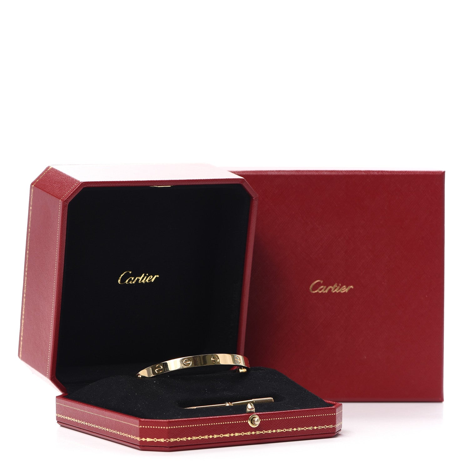 Cartier 18K Yellow Gold LOVE Bracelet 18 6 of 6