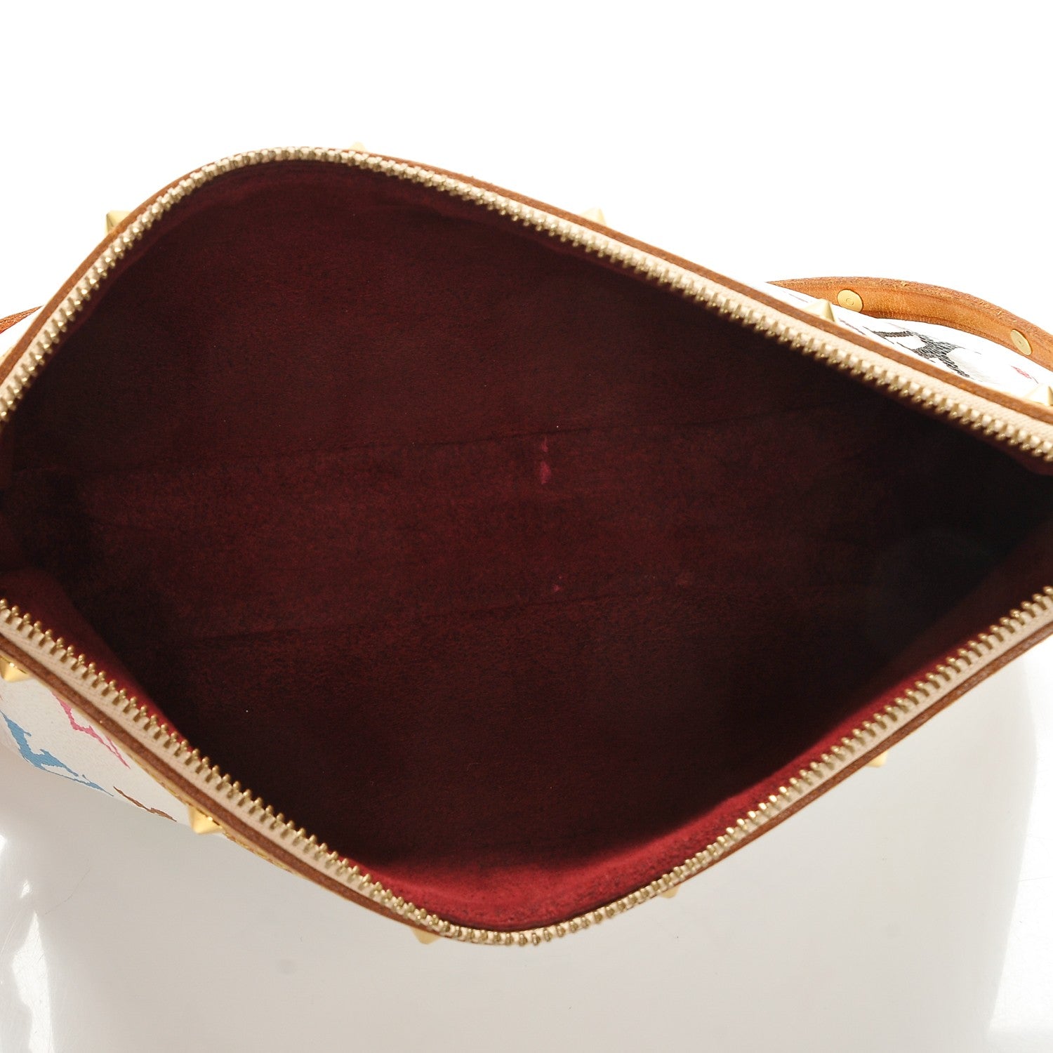 Louis Vuitton Monogram Multicolor Pochette Accessories White 6 of 9