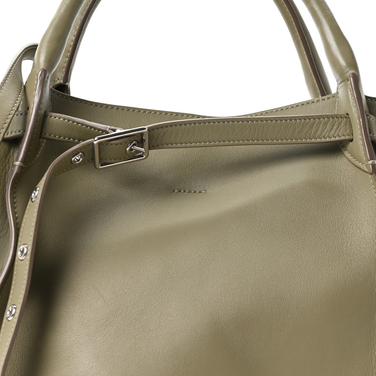 Celine Supple Grained Calfskin Small Big Bag Sage 8 of 10