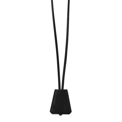 Hermes Swift Clochette Long Necklace Black 1 of 5