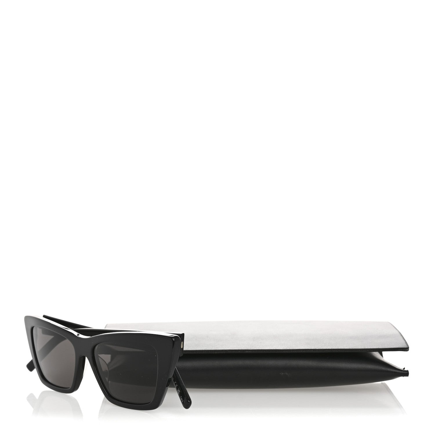 Saint Laurent Acetate Mica Cat Eye Sunglasses SL 276 Black 10 of 10