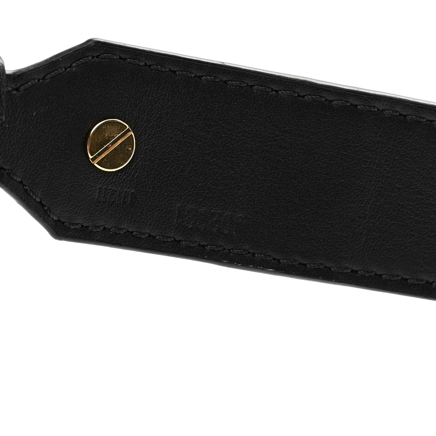 Louis Vuitton Monogram Bandouliere Shoulder Strap XL Black 1882620