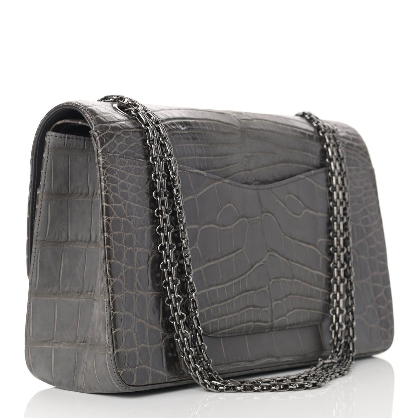Alligator 2.55 Reissue 227 Flap Grey