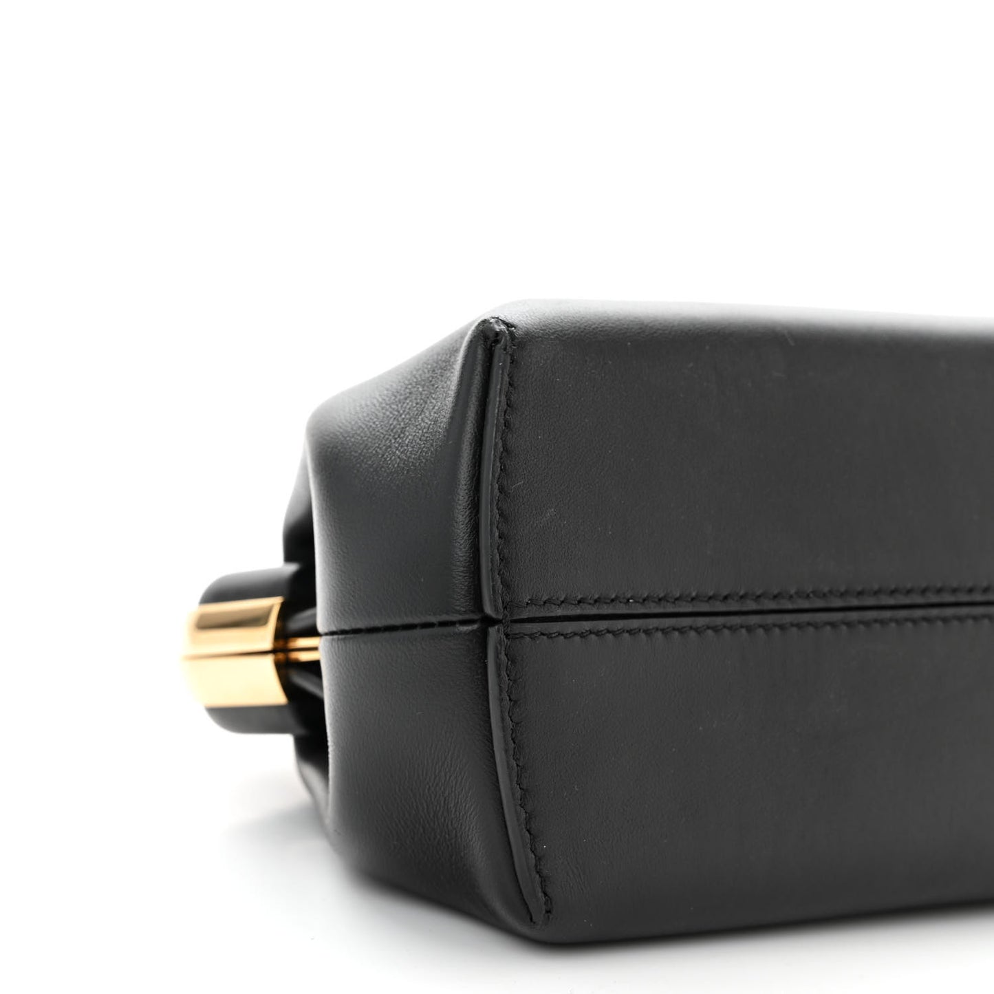 Shiny Nappa Small Fendi First Black