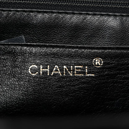 Chanel Caviar Quilted Jumbo Kelly Flap Black 6 of 12