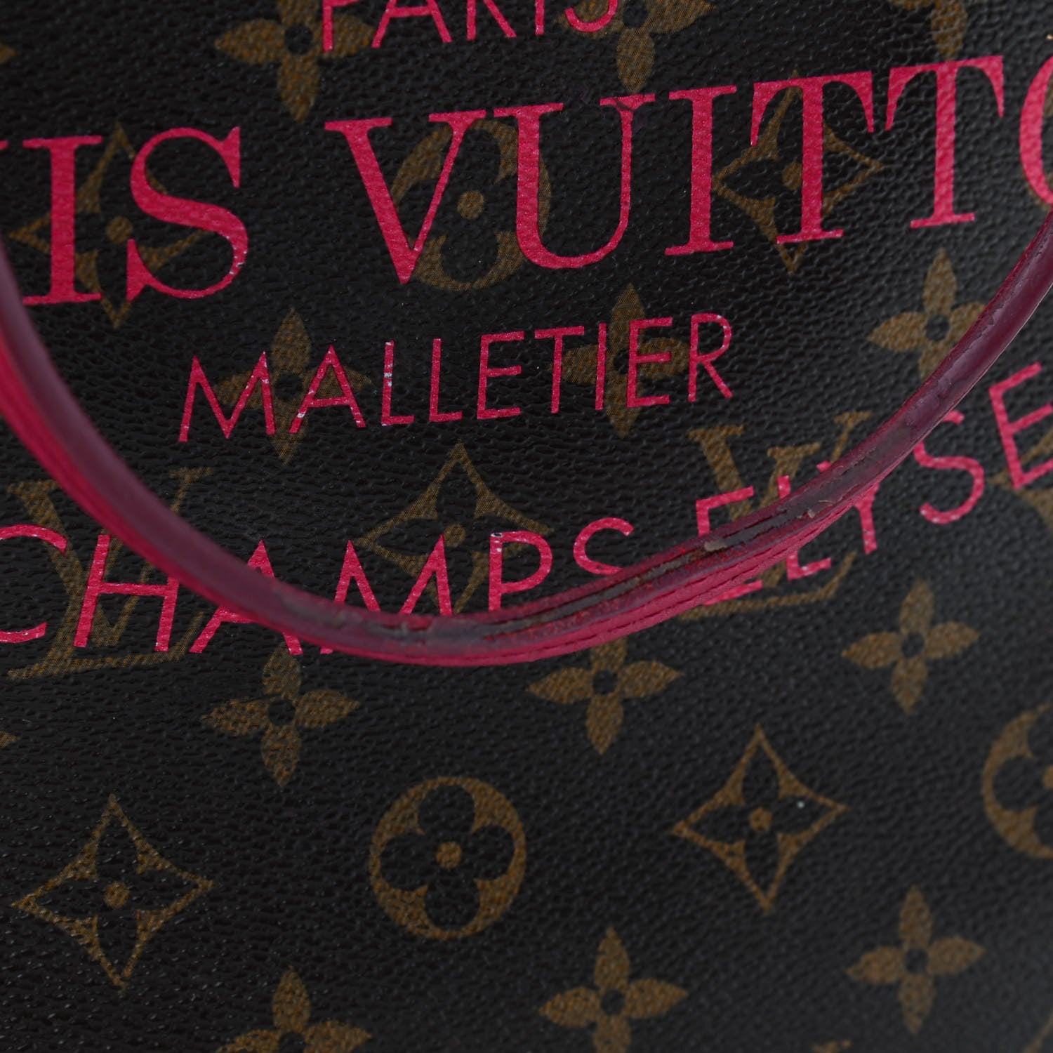 Louis Vuitton Monogram Articles de Voyage Ikat Neverfull MM Rose Indien 12 of 16