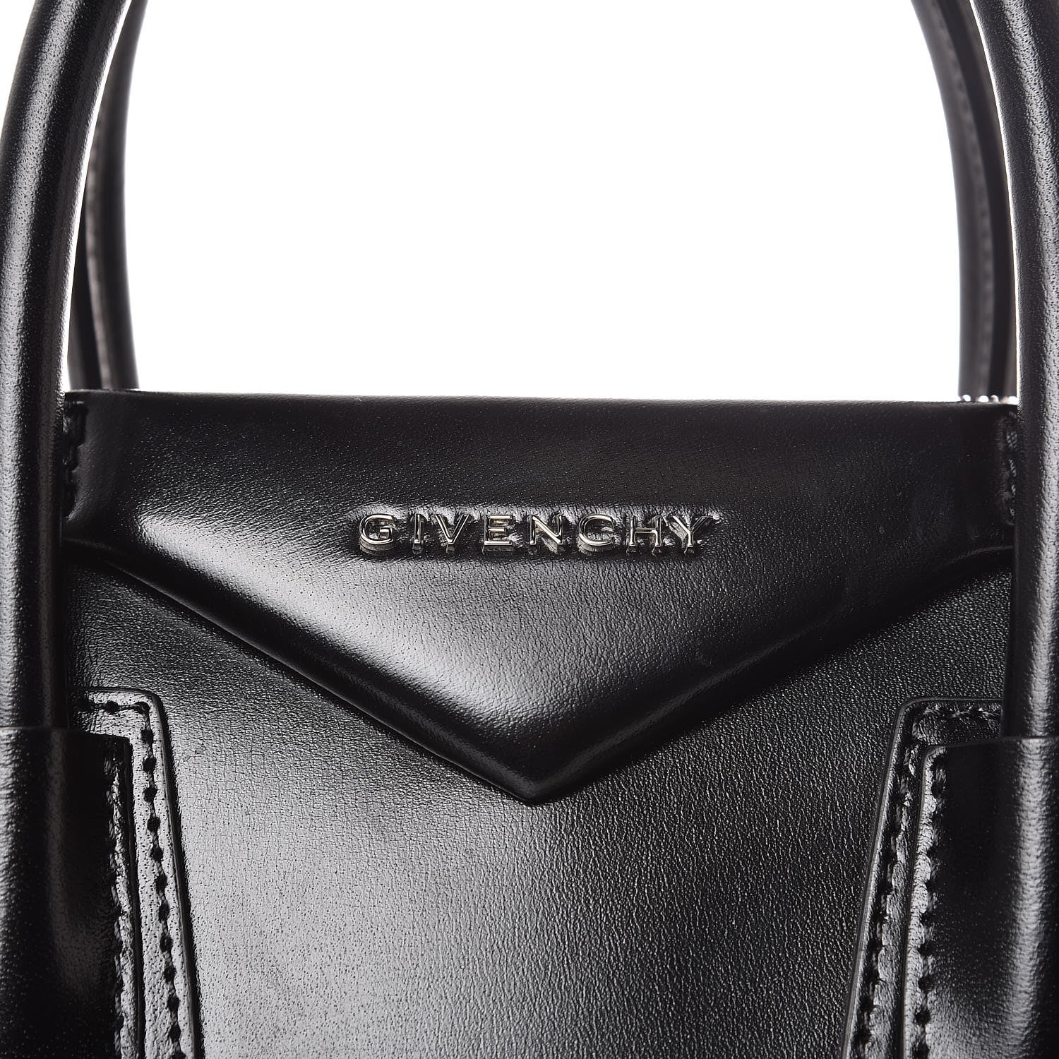 Givenchy Shiny Lord Calfskin Small Antigona Black 9 of 12