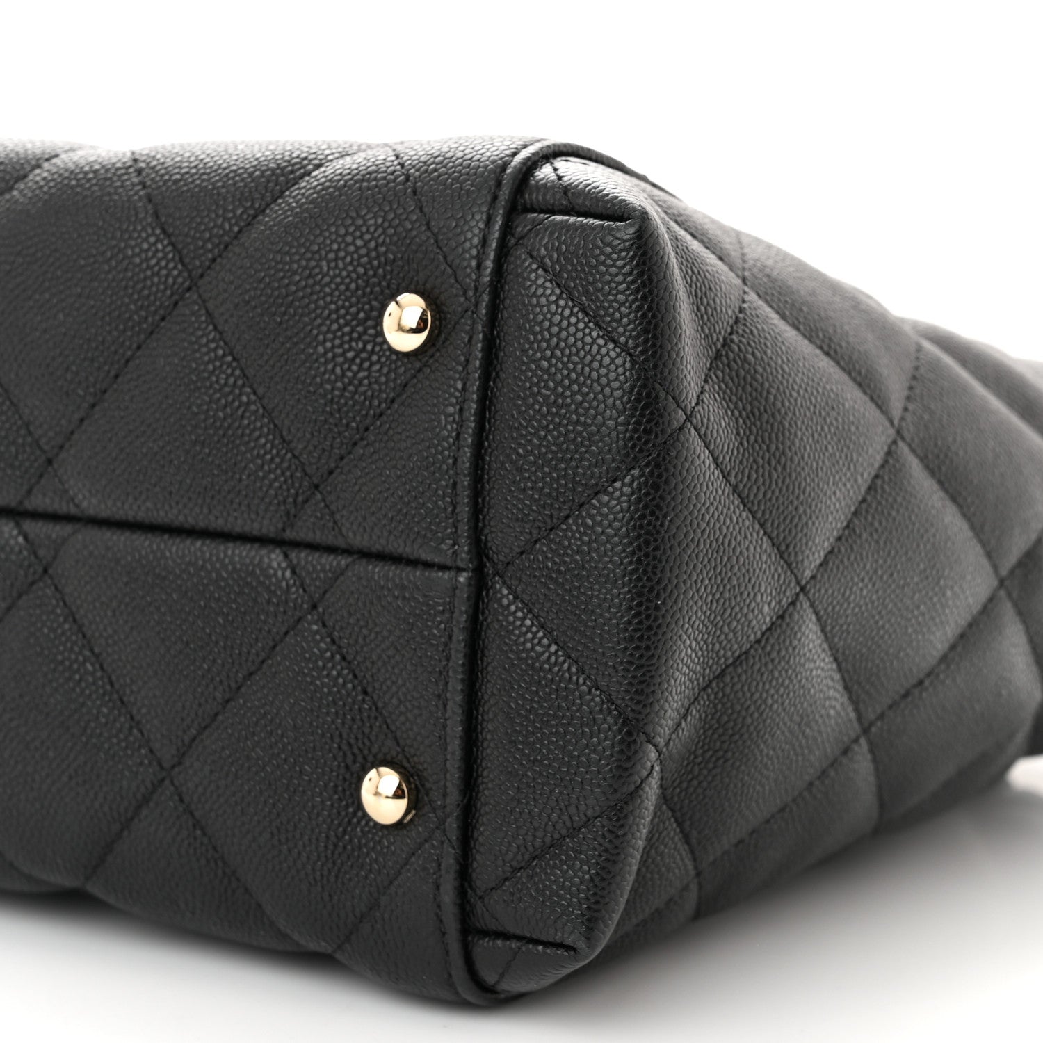 Chanel Caviar Quilted Small Shopping Tote Black 11 of 11