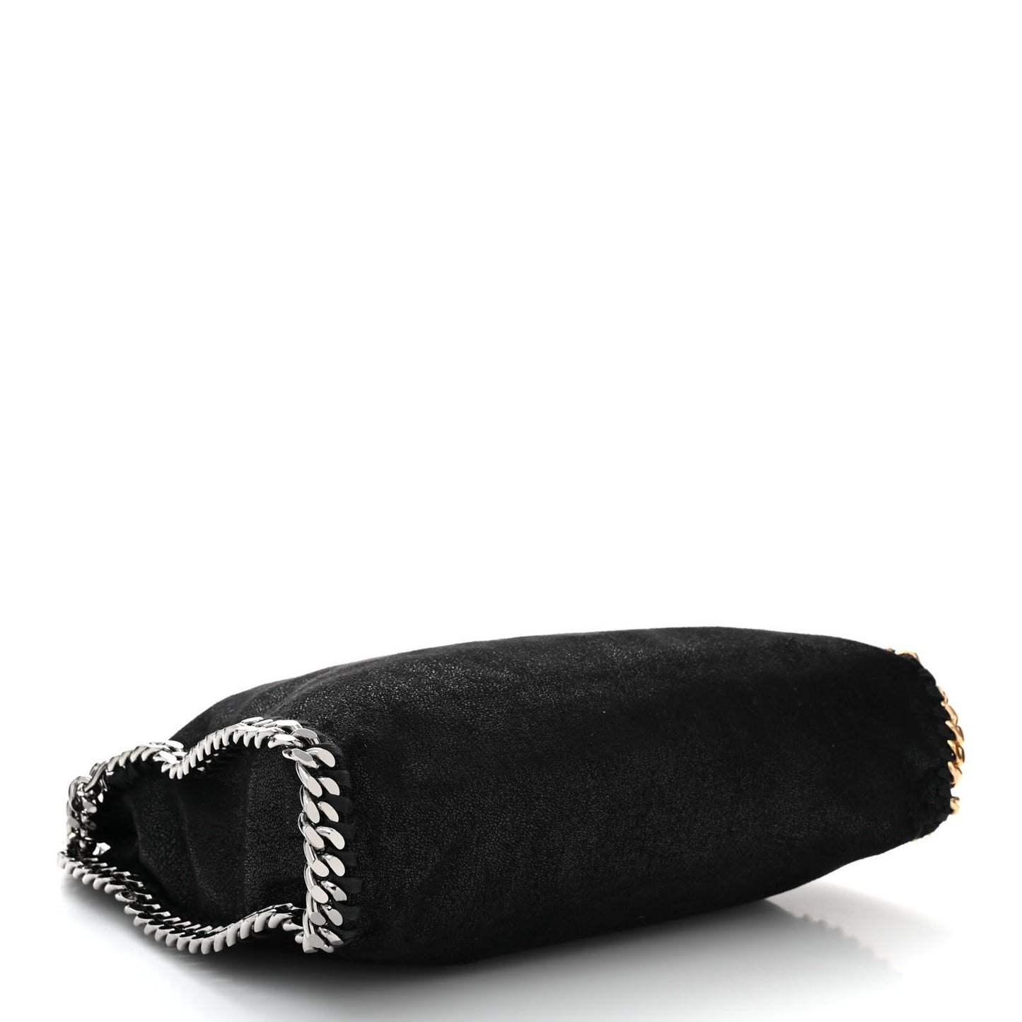 Shaggy Deer Falabella Fold Over Tote Black