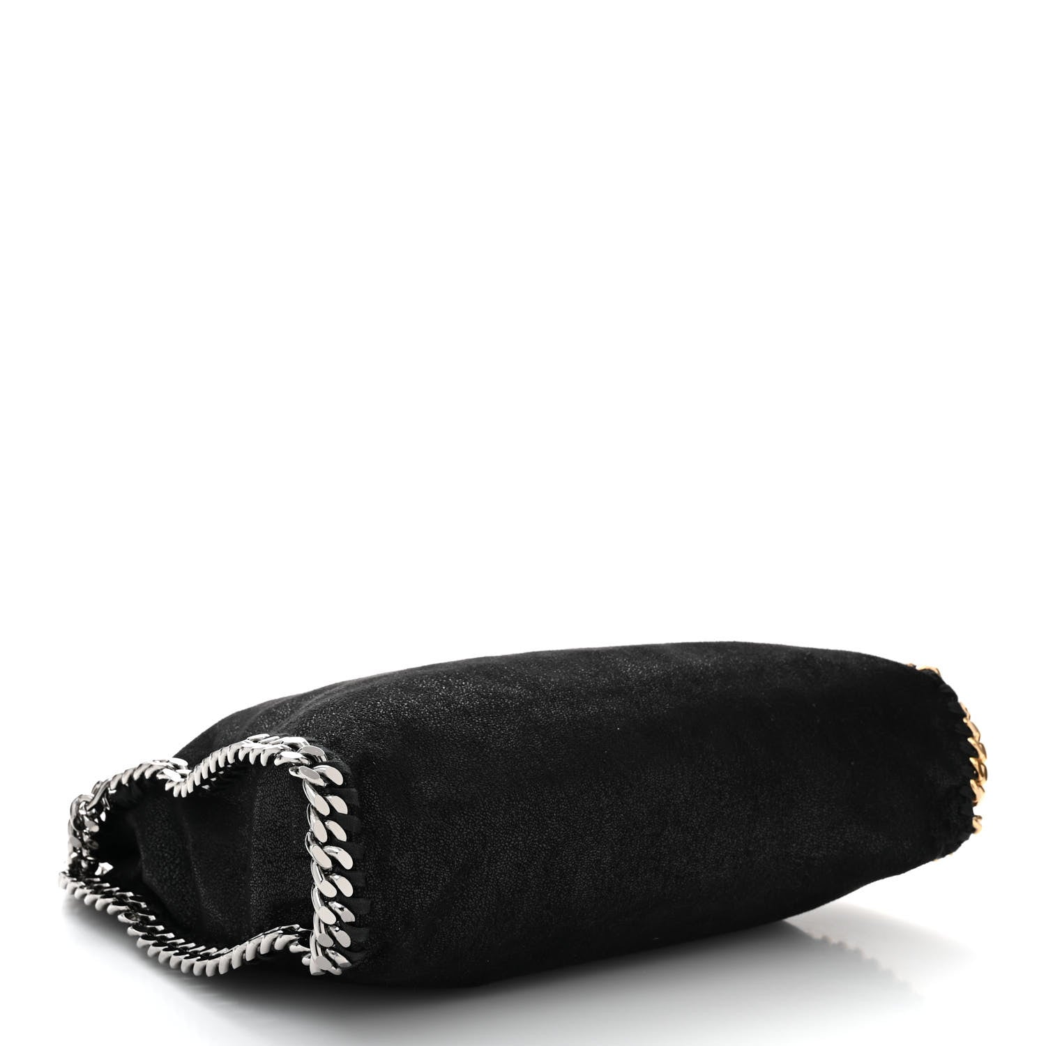 Stella McCartney Shaggy Deer Falabella Fold Over Tote Black 4 of 10