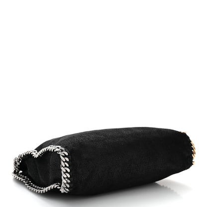 Stella McCartney Shaggy Deer Falabella Fold Over Tote Black 4 of 10