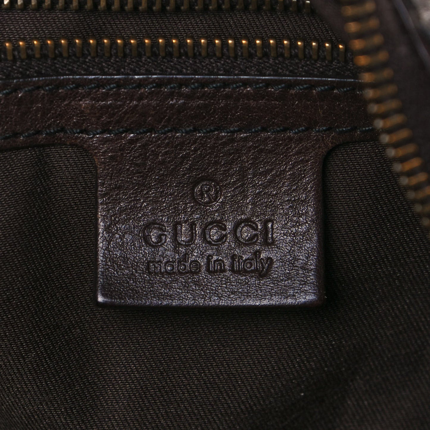 Monogram Medium Jockey Hobo Dark Brown