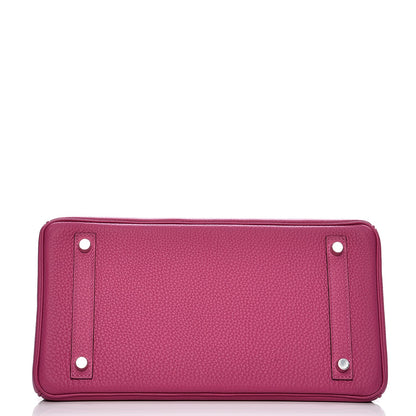 Hermes Togo Birkin 30 Rose Pourpre 28 of 30