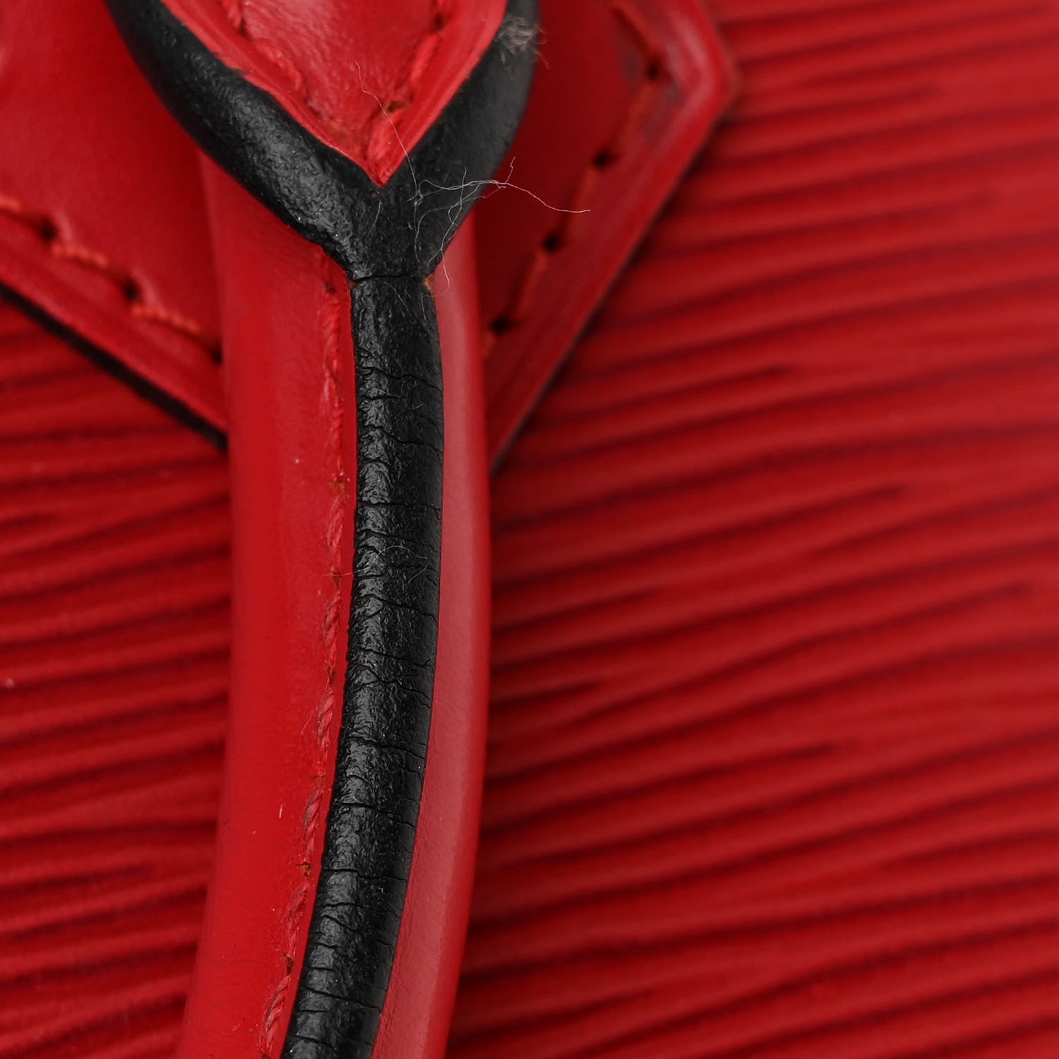 Louis Vuitton Epi Alma PM Castillan Red 12 of 14