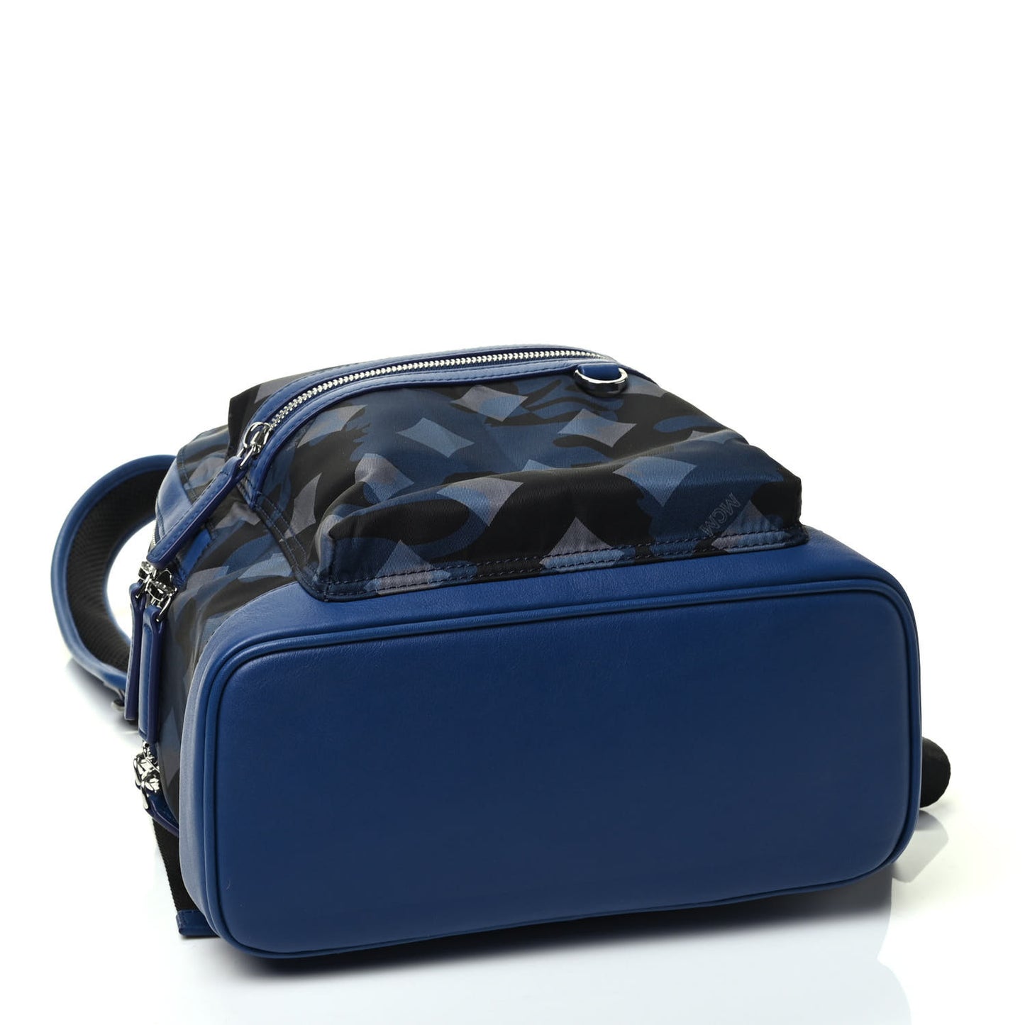 Nylon Camo Dieter Small Backpack Estate Blue