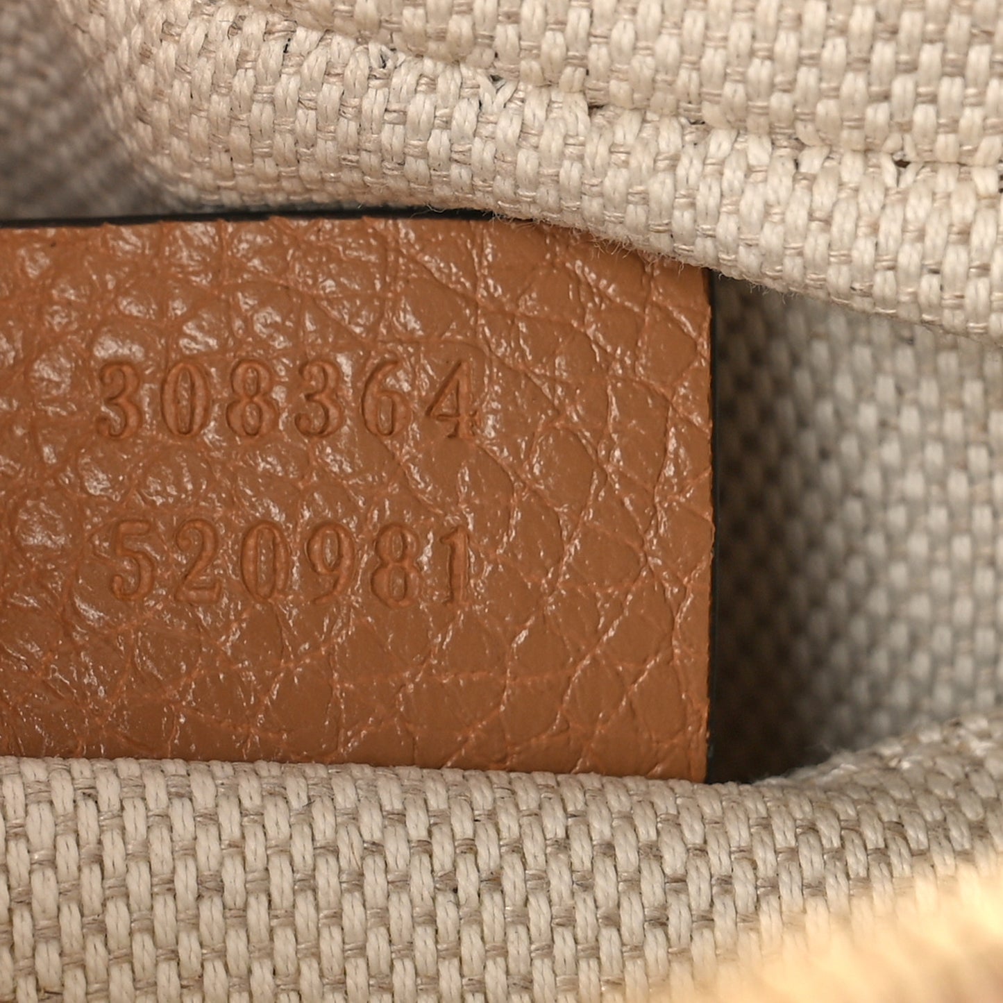 Pebbled Calfskin Small Soho Disco Bag Camelia