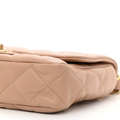 Chanel Lambskin Quilted Large CC Funky Town Flap Beige 10 of 10