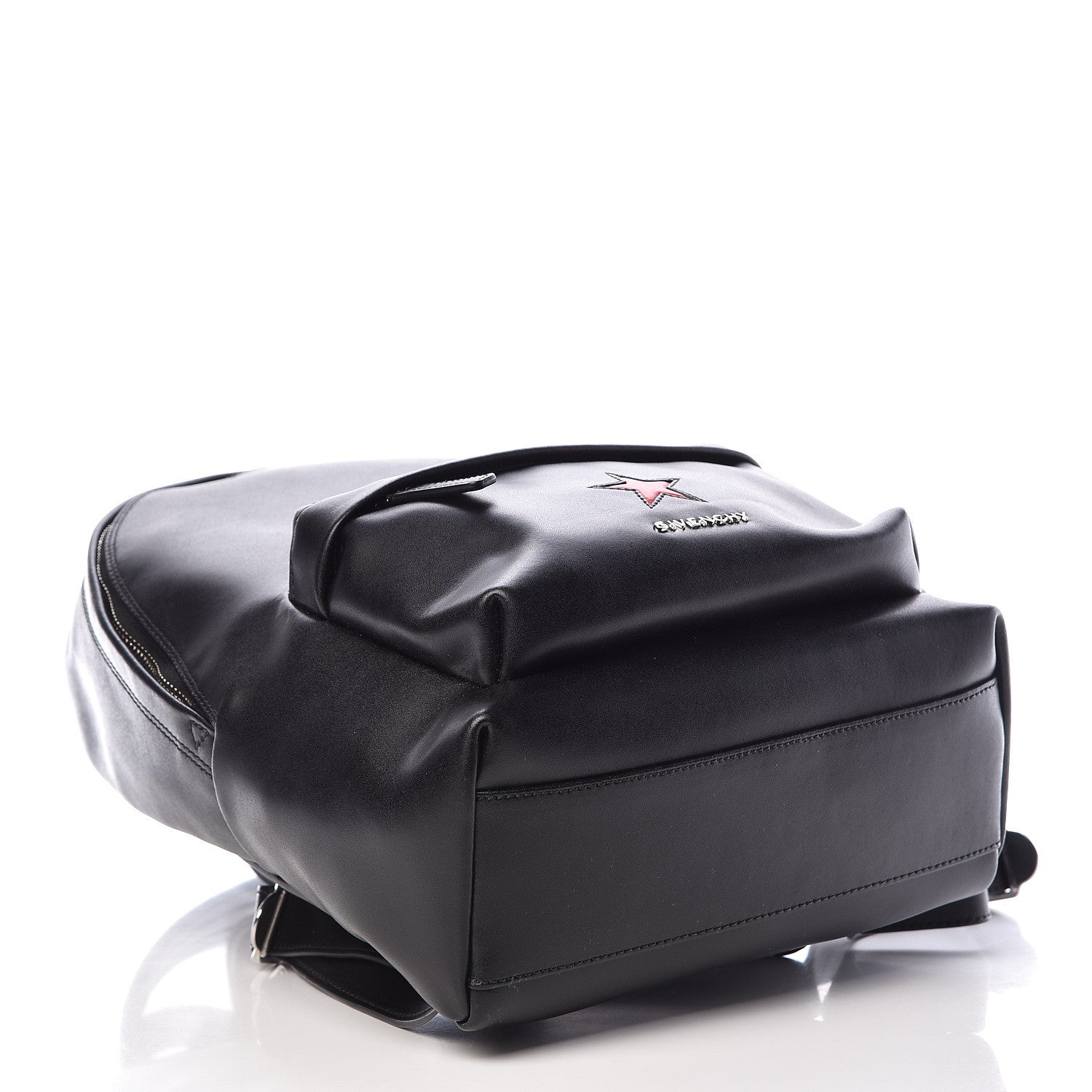 givenchy multi-zip mini backpack Givenchy Calfskin Star Mini Backpack Black Red 474014 – FASHIONPHILE