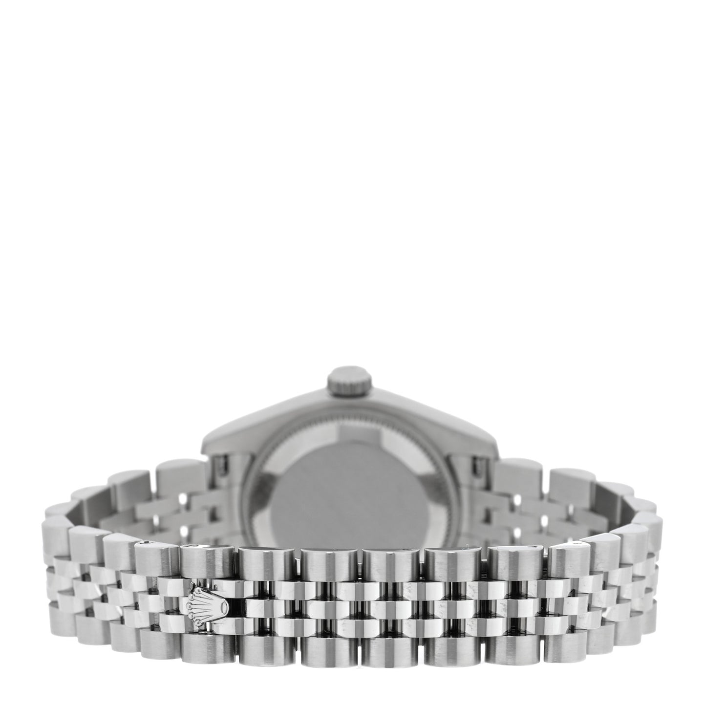 Stainless Steel 18K White Gold Diamond 26mm Oyster Perpetual Datejust Watch Silver 179174