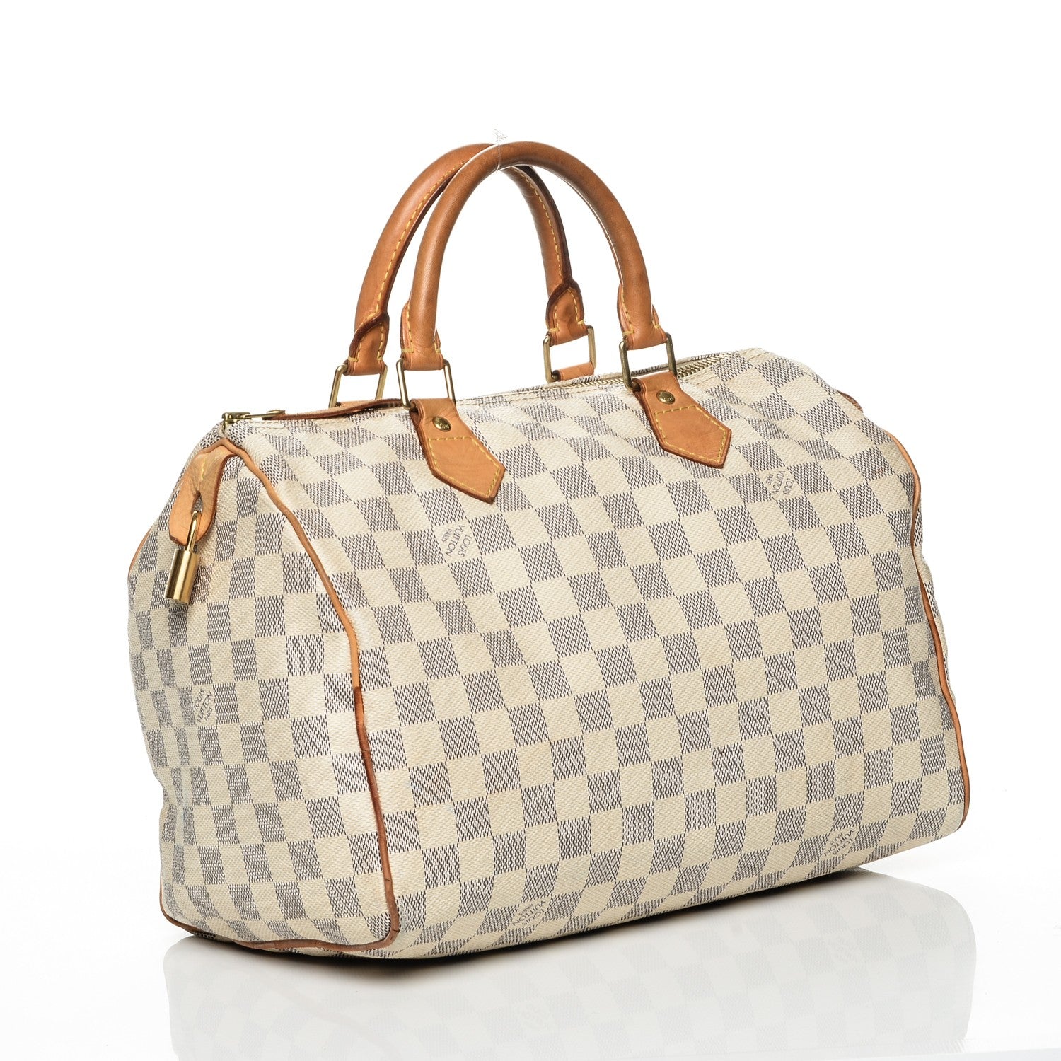 Louis Vuitton Damier Azur Speedy 30 3 of 11