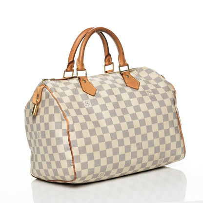 Louis Vuitton Damier Azur Speedy 30 3 of 11