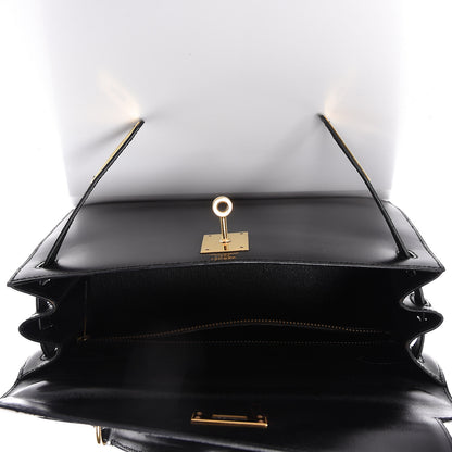 Hermes Box Kelly Sellier 28 Black 13 of 44
