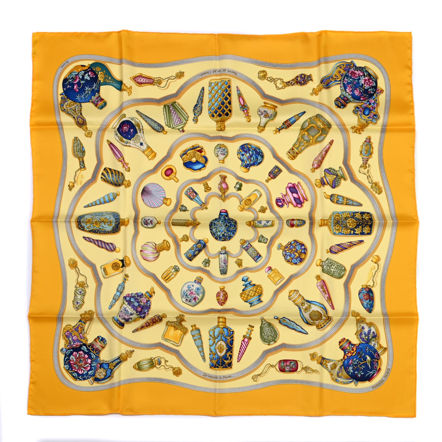Silk Qu Importe Le Flacon Scarf 90